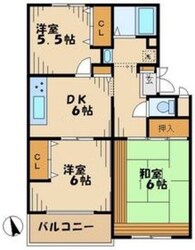 グランドールなか井の物件間取画像